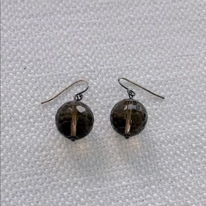 Chic Smoky Quartz Dangle Earrings